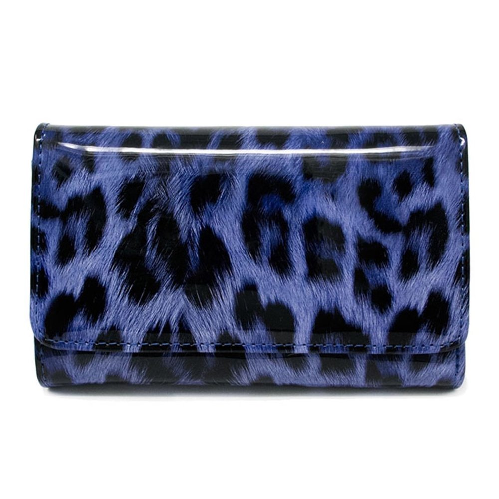 LOF Leopard Print Trifold Wallet